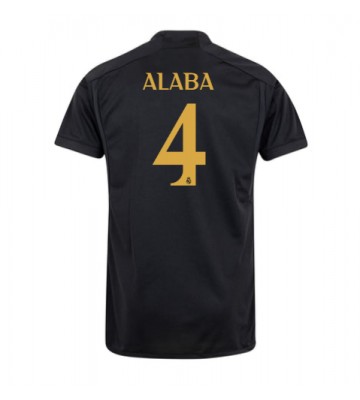 Real Madrid David Alaba #4 Tredje trøje 2023-24 Kort ærmer